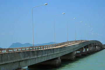 Bridge across the sea