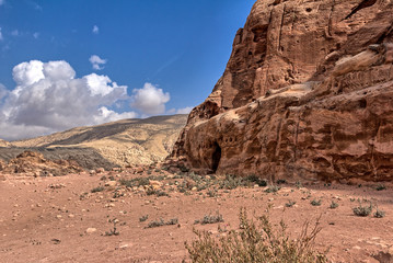 Fototapeta premium Petra , Ancient capital city of the Nabataeans
