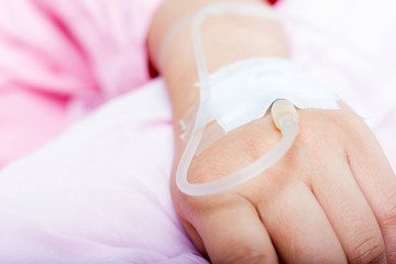 Hands of patients