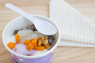 Coconut milk ice cream