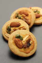 ナッツのクッキー