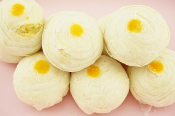 Close up chinese pastry
