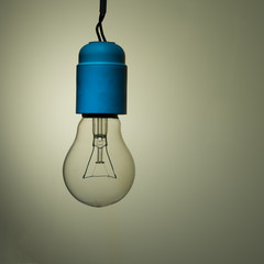 Bad wiring - old incandescent light bulb, needs upgrade
