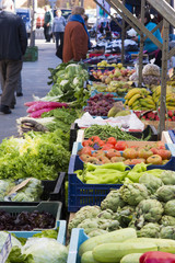 Markttag Muro, Mallorca, Spanien