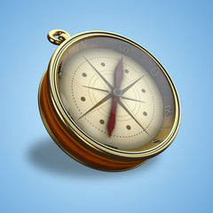 3D Icon Kompass - 62369049