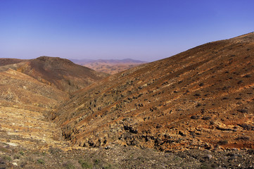 View from the Mirador Montana Cardones. Fuerteventura - Spain