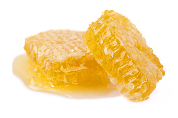 Honeycomb isolated on white