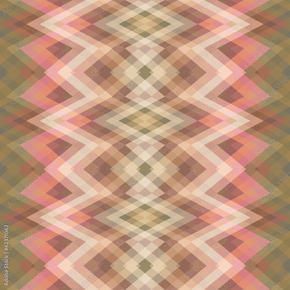 Aufkleber Seamless Color Abstract Retro Vector Background