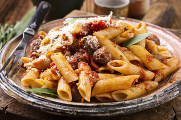 Penne Con Salsiccia