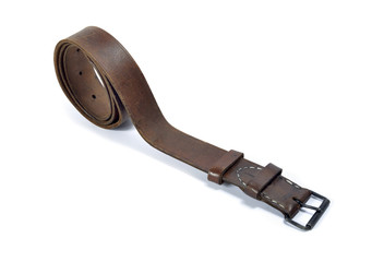 Leather belt
