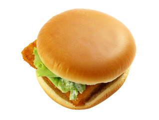 Burger with fish
