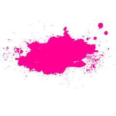 Colorful splash banner