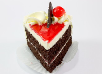 Strawberry jam and brownie bakery