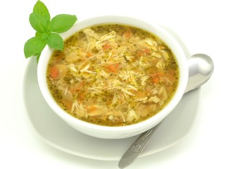 zupa flaczki drobiowe