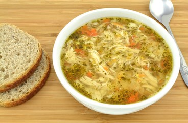 zupa flaczki drobiowe
