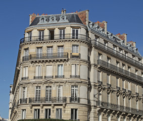 Fototapeta na wymiar immeuble parisien
