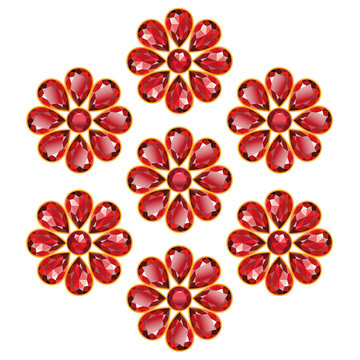 Red Flowers of Rubies