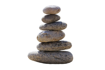 zen balance stone cut out