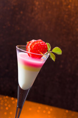 Fresh tropical cocktail