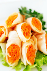 appetizer with carrot