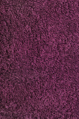 Bath towel crimson pink vine raspberry red natural plush terry