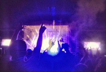 Loud music to raising hands
