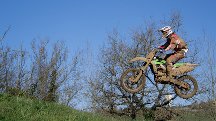 Naklejka premium Motocross #13