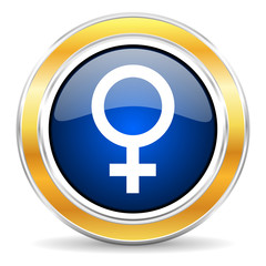 Fototapeta premium female icon