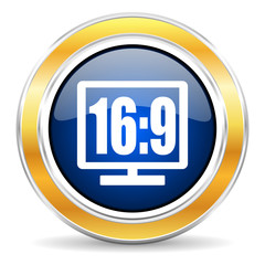 16 9 display icon