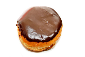 Chocolate Covered Bavarian Cream Dounut