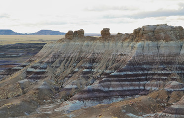 Blue Mesa, Petrified Forest National Park,