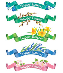 Happy Easter banners