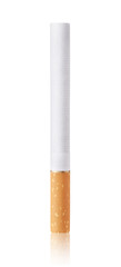 Cigarette on white background