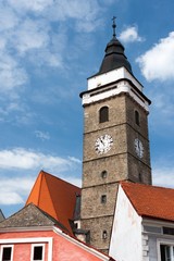 Fototapeta na wymiar Slavonice City Tower, Czech Republic