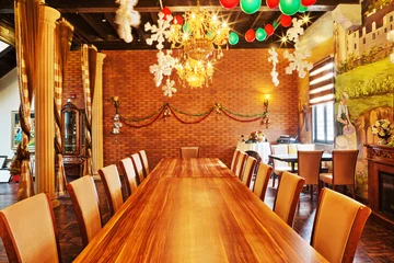 Photo sur Plexiglas Restaurant interior of restaurant