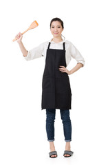 Young Asian housewife