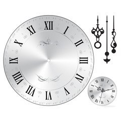 Wall clock face