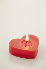 Small Heart Candle