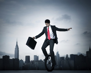 Businessman Taking a Risk in New York City © Rawpixel.com