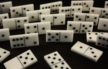 Domino. Board game