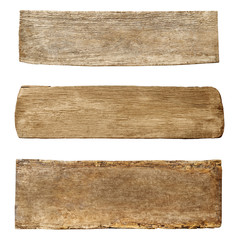 Three Kinds of Wood with Different Texture