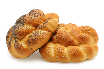 bun isolated on white background