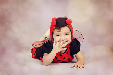 petite fille déguisée en coccinelle © mariesacha