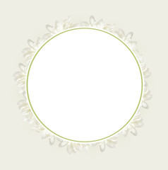 Background with daisy flowers