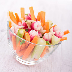 vegetables sticks