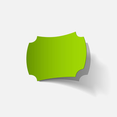 realistic design element