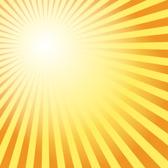 Sunburst abstract, vector illustration