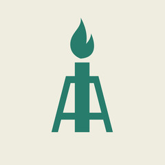 Ecology Icon. Flat Design. Vector EPS 10.