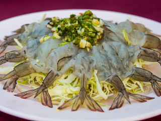 Shrimp in fish sauce