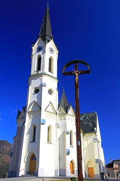 Church at village Cernova, Slovakia